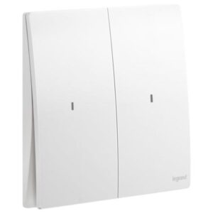 Công tắc đôi 2 cực 1 chiều 20A có đèn Led Mallia Senses 281065MW Legrand