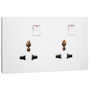 Ổ cắm đôi đa năng có công tắc – Galion | 282435 Legrand