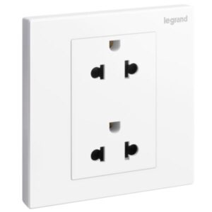 Ổ cắm đôi chuẩn Âu 2 cực 16A – Galion | 282436 Legrand
