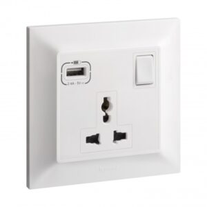 Ổ cắm đơn đa năng Belanko 617659 Legrand