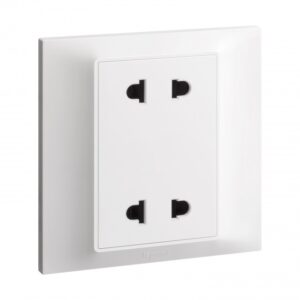 Ổ cắm đôi 2 cực Belanko 617662 Legrand