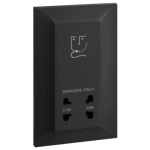 Ổ cắm cạo râu 115/230V-20VA-50/60 Hz – 617068 Legrand