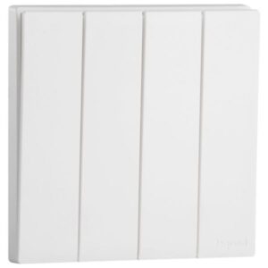 Công tắc bốn 1 chiều 16A – Obria Legrand | MEC21010 Legrand