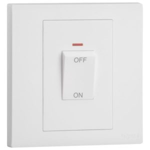 Công tắc 2 cực một chiều 32A có LED – Obria Legrand | MEC21027 Legrand