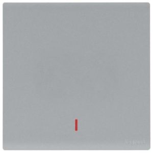 Công Tắc Đơn 20A Obria 1 Gang – Màu Bạc Tối | MEC21041SL Legrand