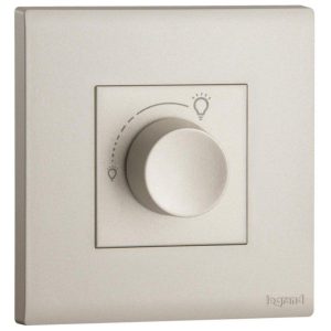Công Tắc Dimmer Obria LED Rotary 300W – Màu Champagne | MEC24073CH Legrand