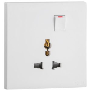 Ổ cắm đơn đa năng có công tắc – Obria Legrand | MEC32045 Legrand