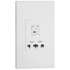 Ổ cắm dao cạo râu 2 gang – Obria Legrand | MEC36074 Legrand