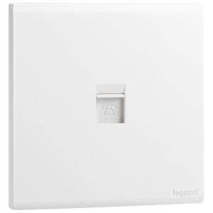 Ổ cắm điện thoại đơn RJ11 – Obria Legrand | MEC42017 Legrand
