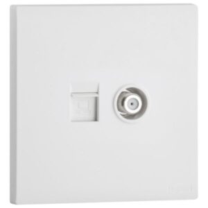Ổ cắm TV + Mạng RJ45 – Obria Legrand | MEC49071 Legrand