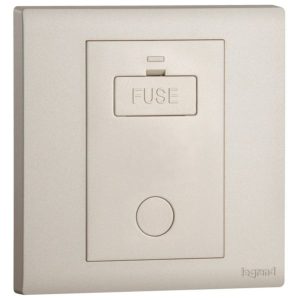 Obria Fused Spur 13A Không Công Tắc + Lỗ Ra Dây – Màu Champagne | MEC62055CH Legrand