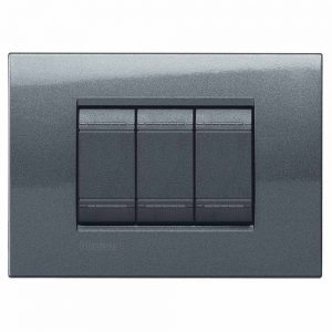 Mặt che chữ nhật Steel Livinglight – LNA4803AC Legrand