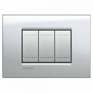 Mặt che chữ nhật Moonlight silver | LNA4803GL Legrand