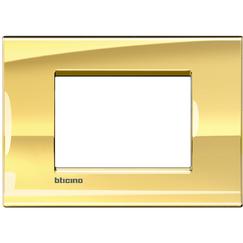 Mặt che chữ nhật Bticino Livinglight Ice gold-LNA4803OA Legrand