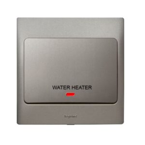 Công tắc máy nước nóng Mallia – xám bạc – 283462 Legrand