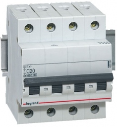 CB tép (MCB) 4P 6A 4500 Legrand | 402205 Legrand