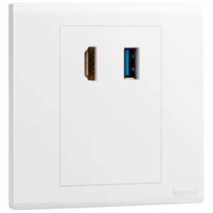 Ổ cắm HDMI & USB dữ liệu – Obria Legrand | MEC44015 Legrand