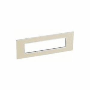 Mặt che 8 mod + khung đỡ – Sọc vàng – 576711 Legrand